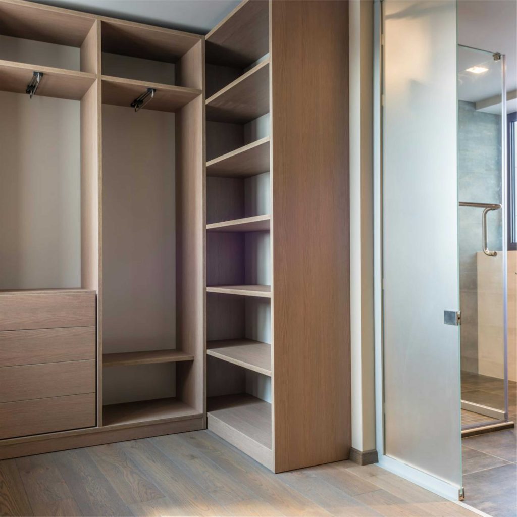 Built-in Shelving - Home Staging with Custom Joinery - Bruce Furnpaint