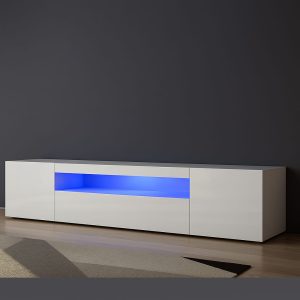Modern LED TV Stand | Bruce Furnpaint