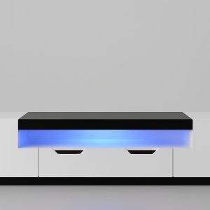 Modern LED Media Console | Bruce Furnpaint