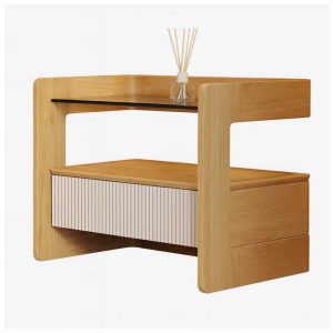 OakLine Side Table | Bruce Furnpaint